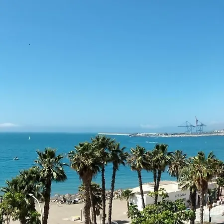 Appartement Panoramic Views To The Sea In Málaga Extérieur photo