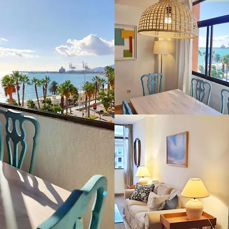 Appartement Panoramic Views To The Sea In Málaga Extérieur photo
